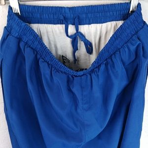 Vintage Lounge Jogging Jogger Pants Large Pull On Rain Resistant
